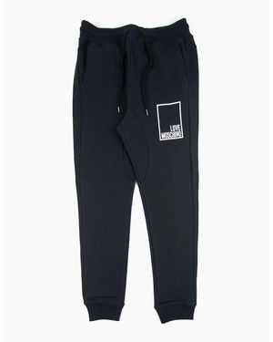 Love Moschino Box Logo Bottoms - Blue
