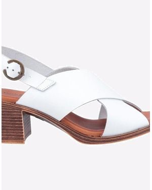 Hush Puppies Gabrielle Leather Sandals - Pink