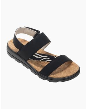 Regatta Ladies Rylie Zebra Print Sandals - Black