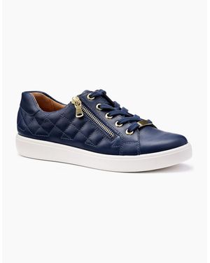 Hotter Wonder Wide Trainers - Blue