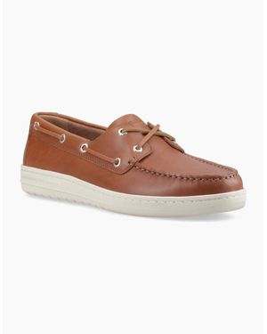 Sperry Top-Sider Sperry Strake 2-Eye Boat Leather Open Tan Boat Shoes - Brown