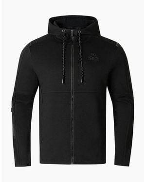 Kappa Tfleece Zipullover Hoody - Black