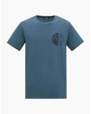 Regatta Cline Ix Compass T-Shirt - Blue