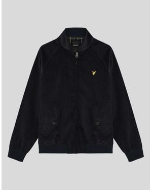Lyle & Scott Corduroy Harrington Jacket - Black