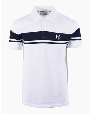 Sergio Tacchini Young Line Polo/Maritime - White