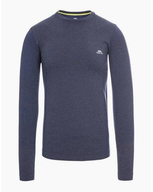 Trespass Timo Long Sleeve Active Top - Blue