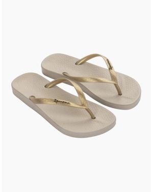 Ipanema Anatomica Tan Vegan Flip Flops - White