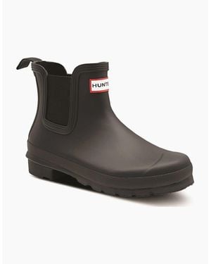 HUNTER Original Chelsea Wellingtons - Black