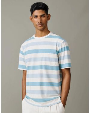 aubi Danton Relaxed T-Shirt - Blue