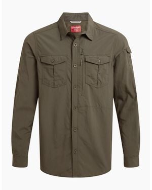Craghoppers Adventure Iii Nosilife Long-Sleeved Shirt - Green