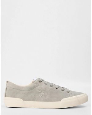 Farah Dallas Vulcanised Canvas Low Top Trainers - White
