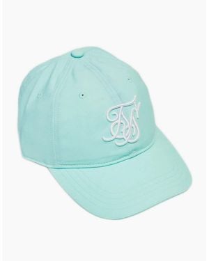 SIKSILK X Starter Italian Wash Mint Cap - Blue