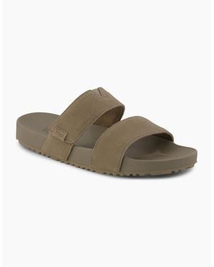 TOMS Nico Textile Dune Sandals - Brown