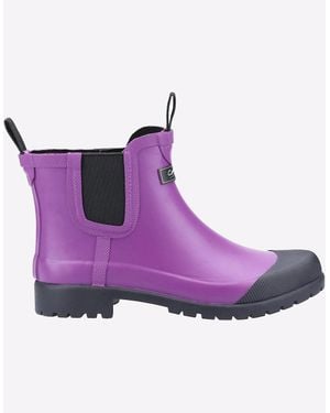 Cotswold Blenheim Waterproof Ankle Boot - Purple