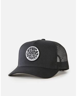 Rip Curl Rip Curl Wetsuit Icon Snapback Mesh Trucker Cap - Black