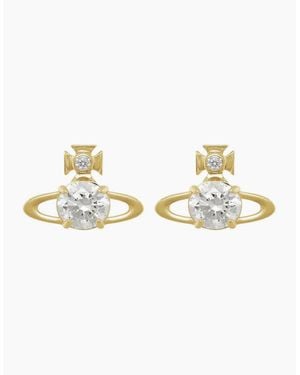 Vivienne Westwood Reina Large Earrings - Metallic
