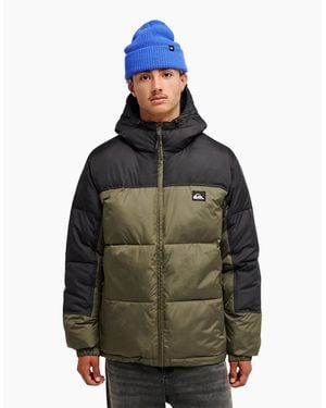 Quiksilver Cold Days Quilted Jacket - Green