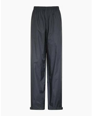 Mountain Warehouse Downpour Waterproof Trousers - Blue