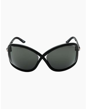 Tom Ford Bettina Shiny Sunglasses - Black