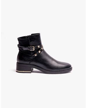 Lotus Alicia Ankle Boot - Black