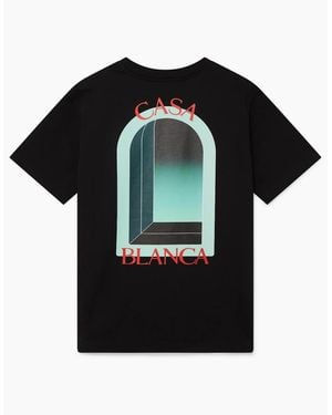 CASABLANCA L'Arche Tee - Black