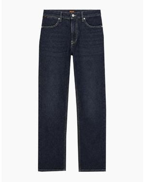 BOSS Dark Ogden Regular Fit Jeans - Blue