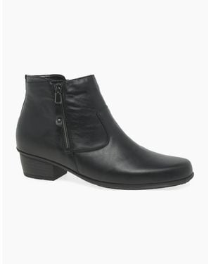 Waldläufer Haifi Ankle Boots - Black