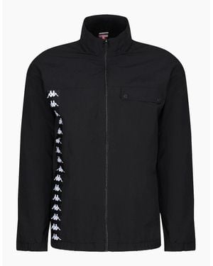 Kappa Banda Edou Logo Trim Zip Jacket - Black