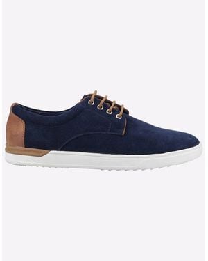 Hush Puppies Joey Memory Foam Shoes - Blue