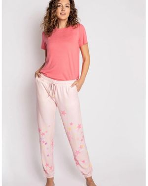 Pj Salvage Salvage Peachy Party Pant - Pink