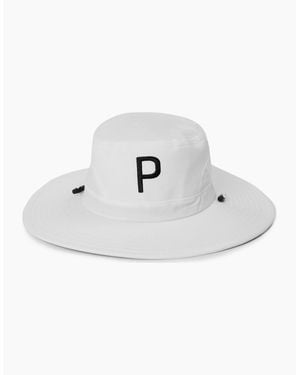 PUMA Aussie P Bucket Hat - White