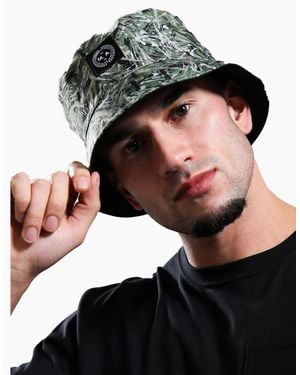 Marshall Artist Reversible Bucket Hat/Camo - Black