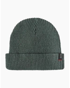 Brixton Heist Dark Forest Beanie Hat - Green