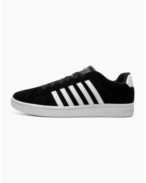 K-swiss K-Swiss Court Tiebreak Ii Suede Trainers - Black