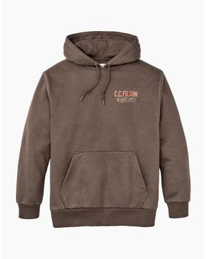 Filson Prospector Graphic Hood - Brown