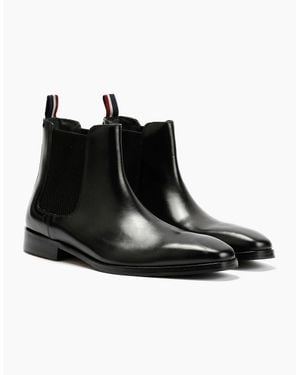 Ben Sherman Kendrick Leather Boots - Black