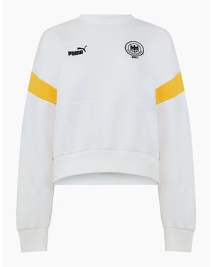 PUMA Dhb Archive Crew Sweatshirt - White