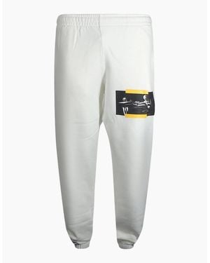 Off-White c/o Virgil Abloh Caravaggio Painting Shorten Logo Joggers - White