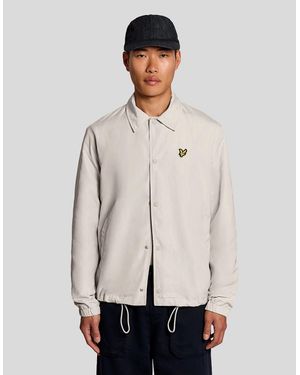 Lyle & Scott Lightweight Coach Jacket - Natural