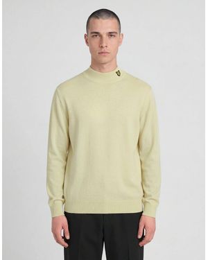 Lyle & Scott Archive Knitted Turtle Neck Jumper - Green