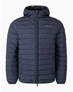 Aquascutum Active Rlg Active 100 Gr Hooded Jacket - Blue