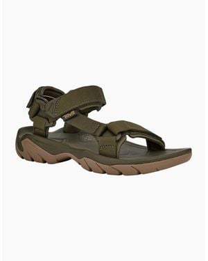 Teva Terra Fi 5 Universal Walking Sandals - Green
