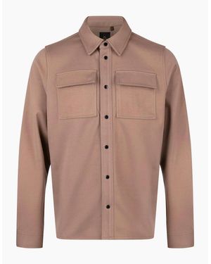 Luke 1977 Ettrick Overshirt Hardnut - Brown