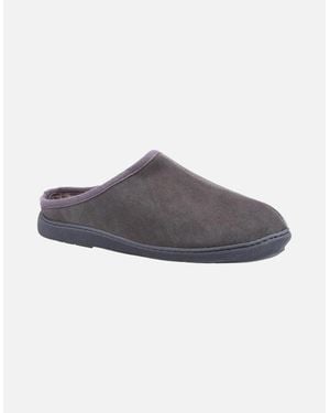 Hush Puppies Ashton Slipper - Grey