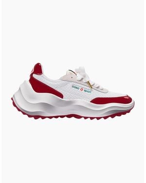 CASABLANCA Atlantis Trainer Detail Shoes - White