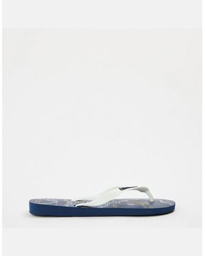 Havaianas Hav. Top Nautical N Flip Flops - Blue
