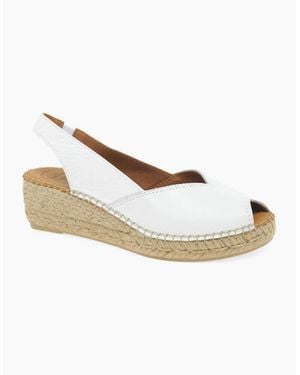 Toni Pons Bernia Wedge Heel Espadrilles Sandals - Metallic