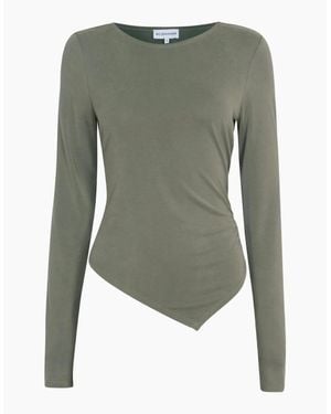 No Emotions The Bessie Top - Green