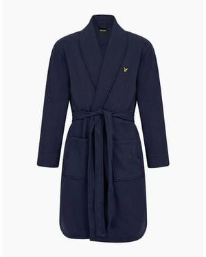 Lyle & Scott Matthew Dressing Gown - Blue