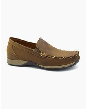 Waldläufer Hudson Slip On Shoe - Brown